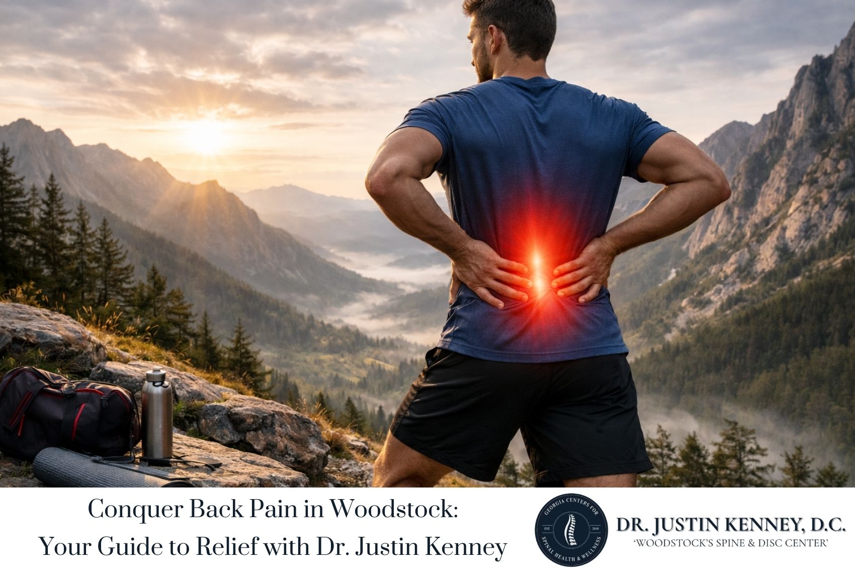 Conquer Back Pain in Woodstock Your Guide to Relief with Dr. Justin Kenney
