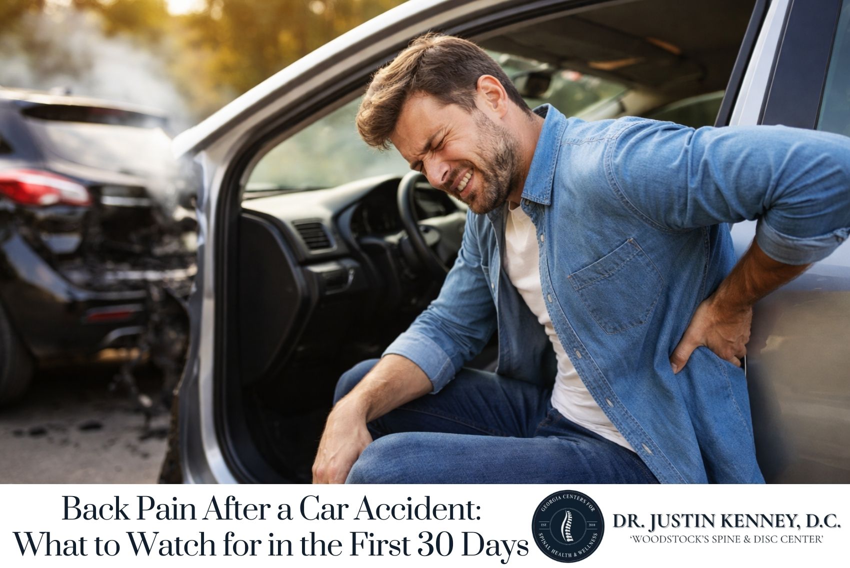 Back Pain After a Car Accident What to Watch for in the First 30 Days