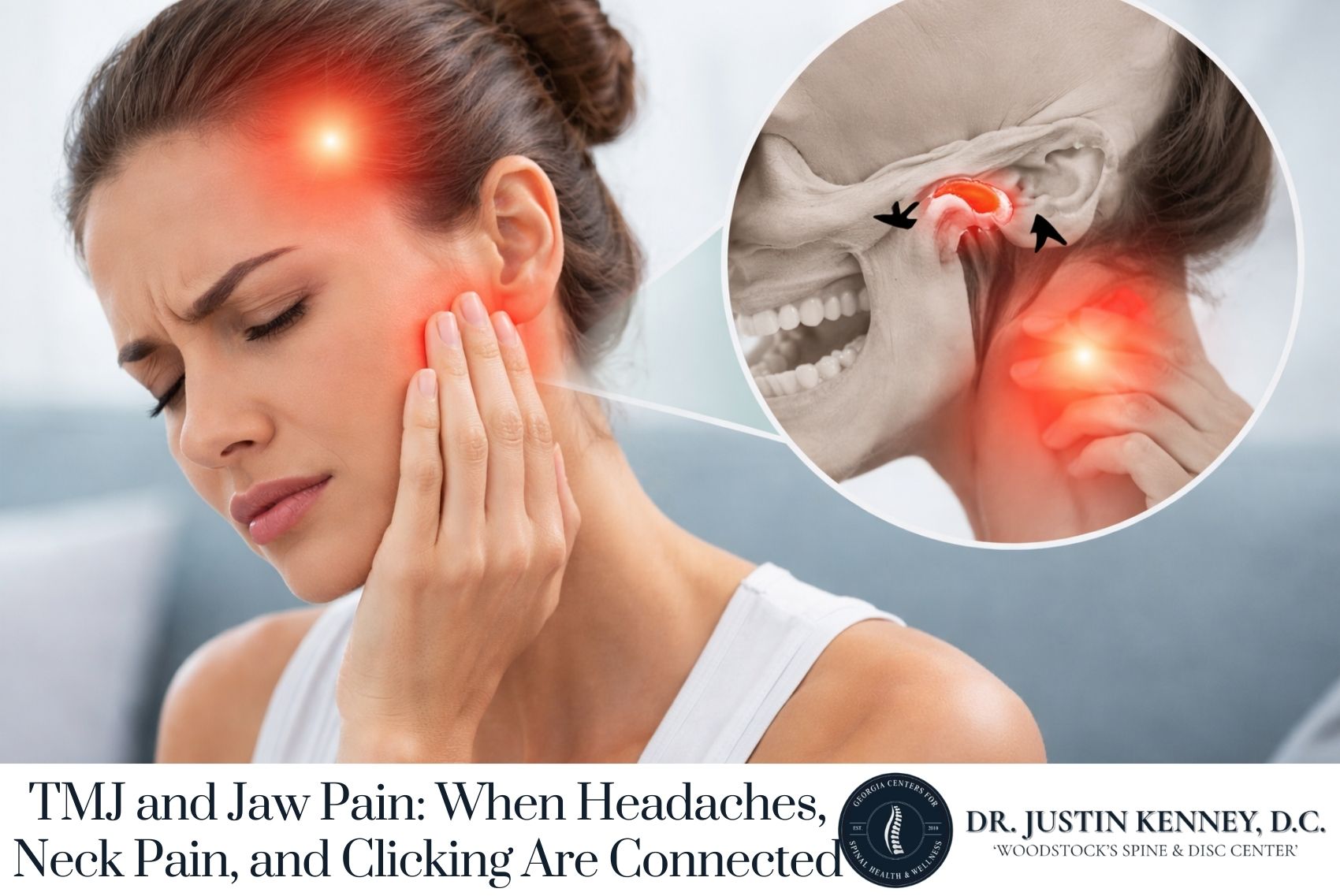 TMJ and Jaw Pain When Headaches, Neck Pain, and Clicking Are Connected