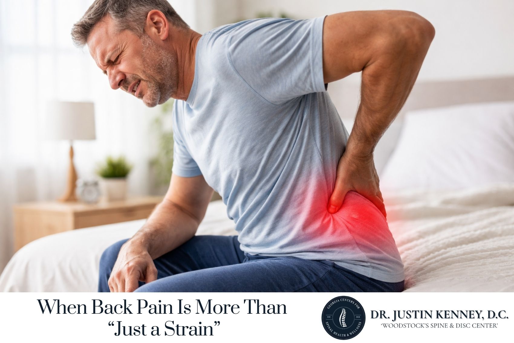 When Back Pain Is More Than “Just a Strain”